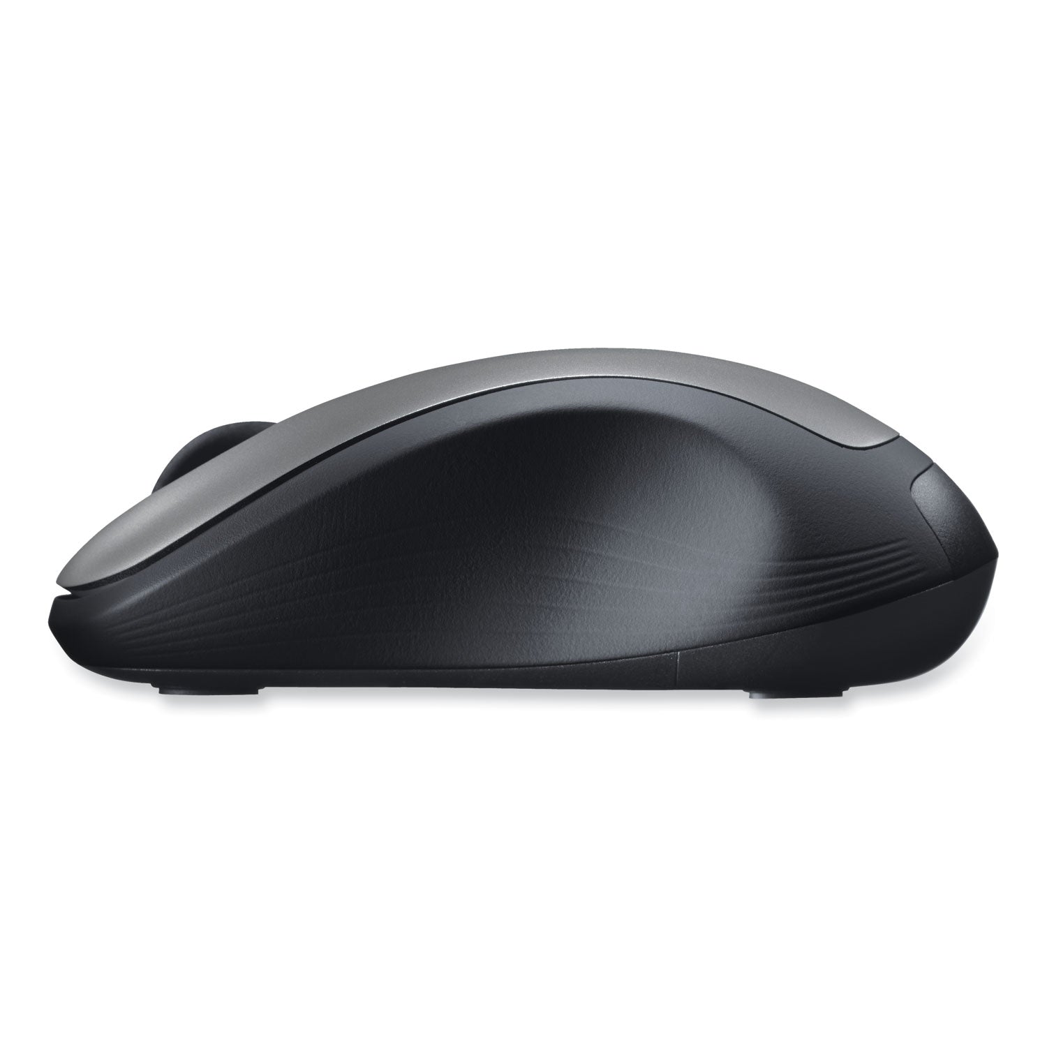 M310 Wireless Mouse, 2.4 GHz Frequency/30 ft Wireless Range, Left/Right Hand Use, Silver/Black - 