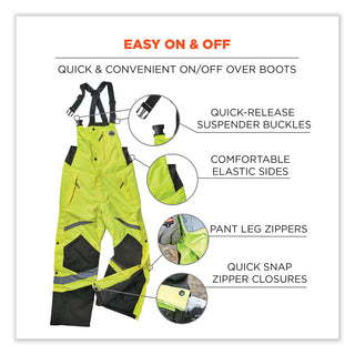 glowear-8928-class-e-hi-vis-insulated-bibs-small-lime-ships-in-1-3-business-days_ego25522 - 5