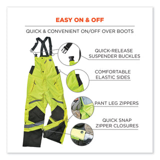 glowear-8928-class-e-hi-vis-insulated-bibs-3x-large-lime-ships-in-1-3-business-days_ego25527 - 5