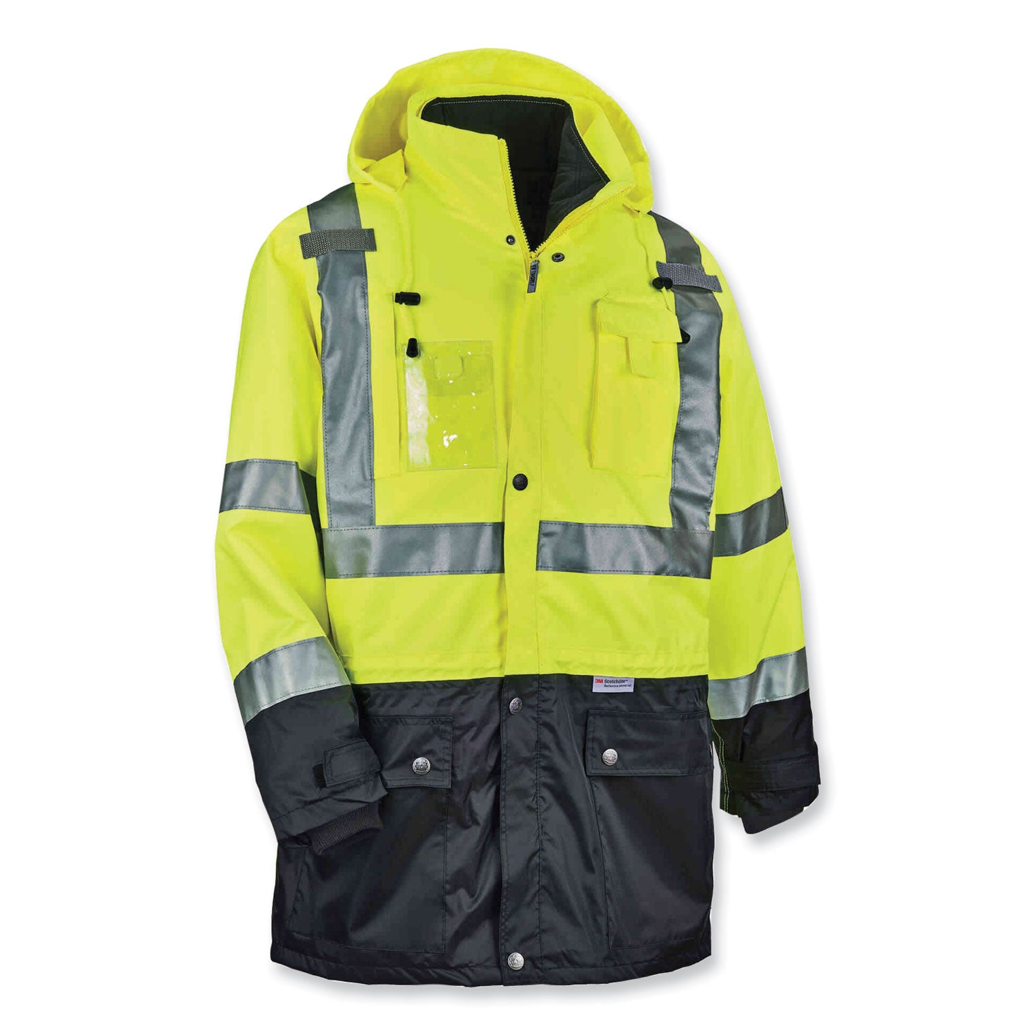 glowear-8388-class-3-2-hi-vis-thermal-jacket-kit-4x-large-lime-ships-in-1-3-business-days_ego25538 - 1