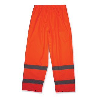glowear-8916-class-e-lightweight-hi-vis-rain-pants-medium-orange-ships-in-1-3-business-days_ego25443 - 2