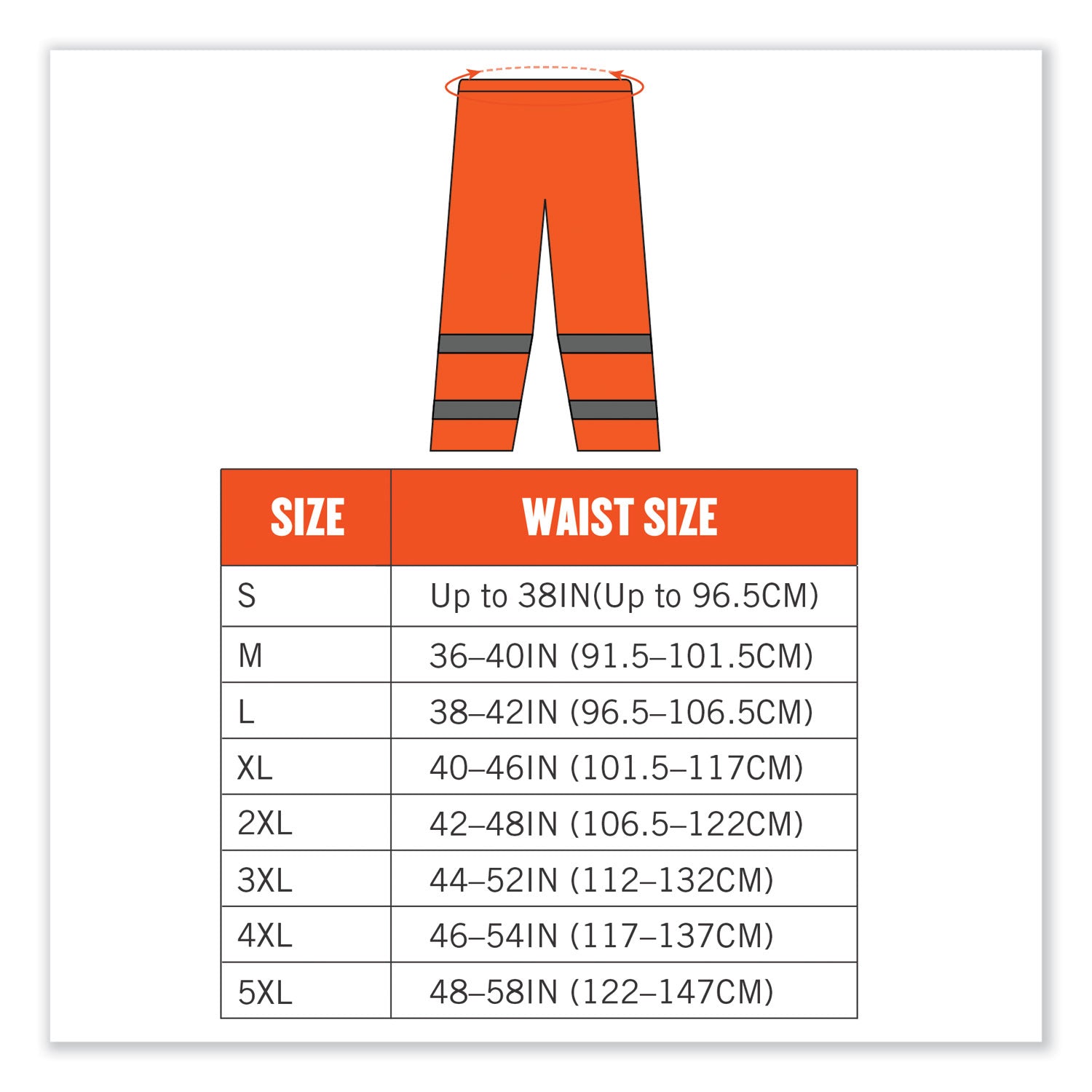 glowear-8916-class-e-lightweight-hi-vis-rain-pants-medium-orange-ships-in-1-3-business-days_ego25443 - 7