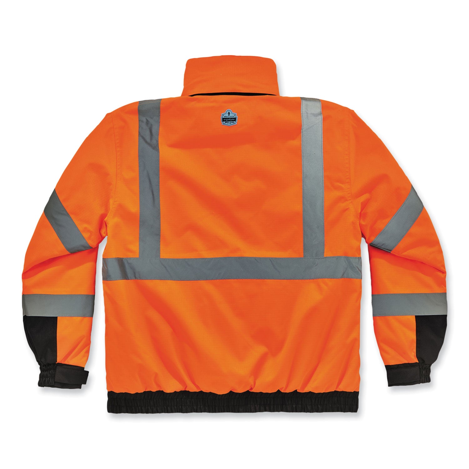 glowear-8381-class-3-hi-vis-4-in-1-quilted-bomber-jacket-orange-3x-large-ships-in-1-3-business-days_ego25587 - 2
