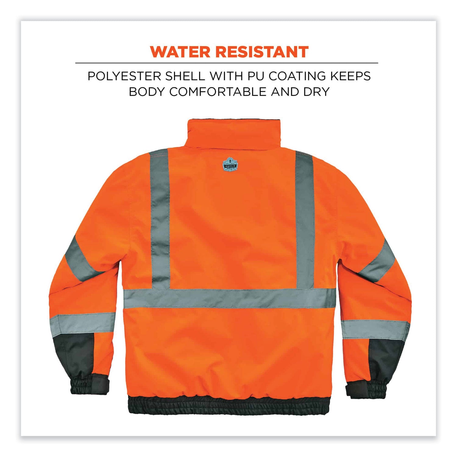 glowear-8377-class-3-hi-vis-quilted-bomber-jacket-orange-medium-ships-in-1-3-business-days_ego25613 - 2