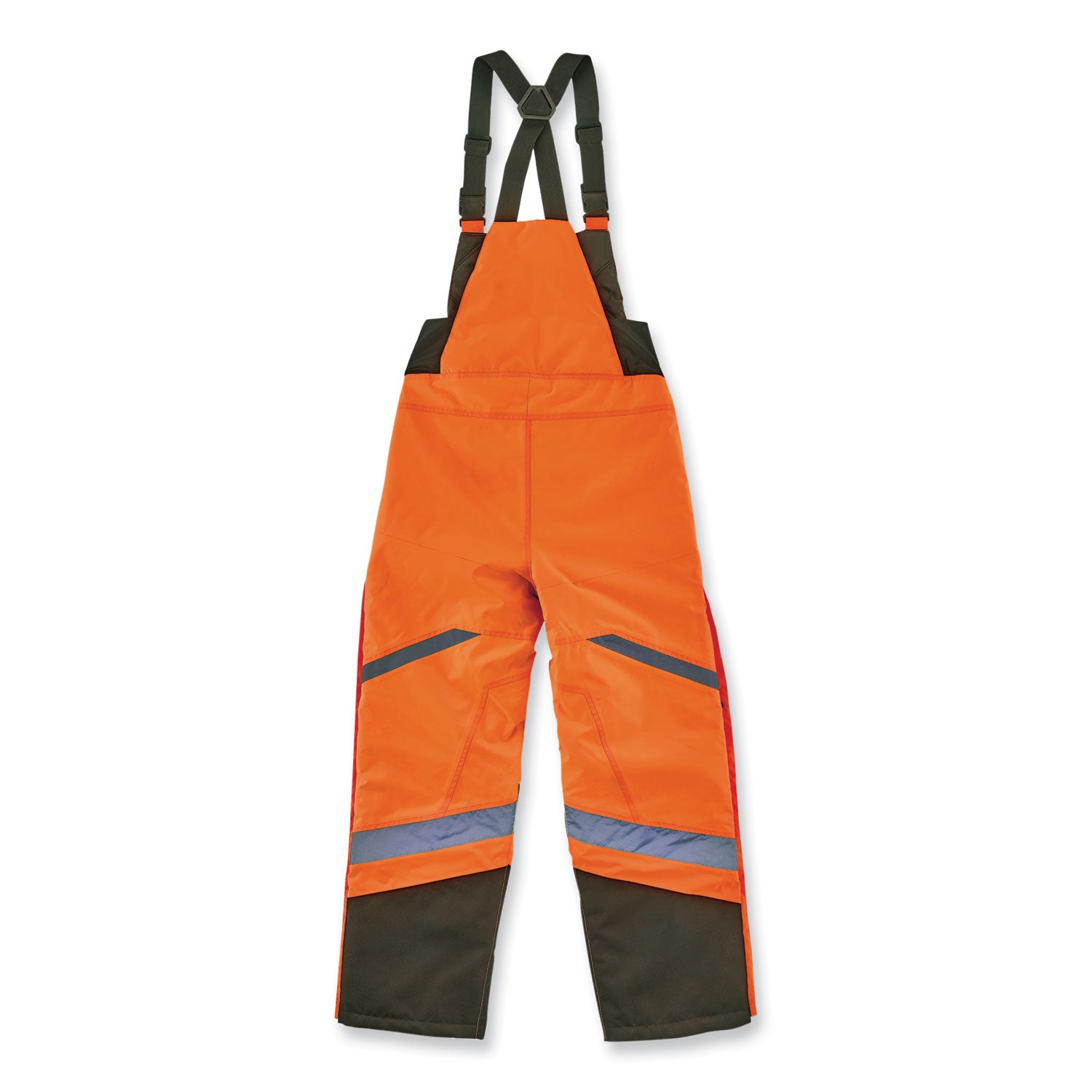 glowear-8928-class-e-hi-vis-insulated-bibs-5x-large-orange-ships-in-1-3-business-days_ego25639 - 2