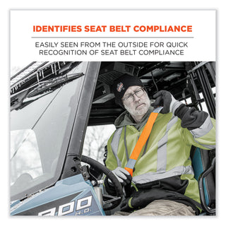 glowear-8004-hi-vis-seat-belt-cover-6-x-185-orange-ships-in-1-3-business-days_ego29041 - 2