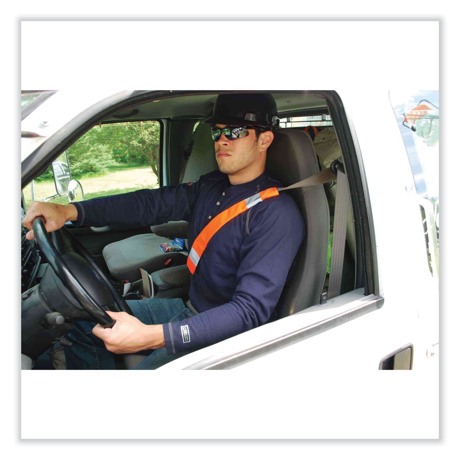 glowear-8004-hi-vis-seat-belt-cover-6-x-185-orange-ships-in-1-3-business-days_ego29041 - 6