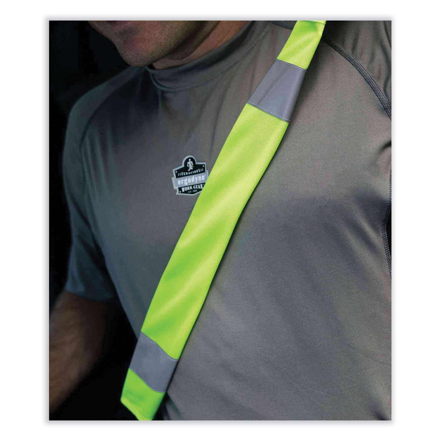 glowear-8004-hi-vis-seat-belt-cover-6-x-185-lime-ships-in-1-3-business-days_ego29043 - 6