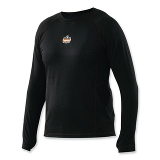 N-Ferno 6435 Midweight Long Sleeve Base Layer Shirt, 2X-Large, Black, Ships in 1-3 Business Days