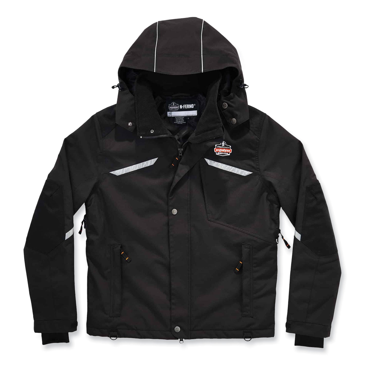 n-ferno-6466-thermal-jacket-with-500d-nylon-shell-2x-large-black-ships-in-1-3-business-days_ego41116 - 7