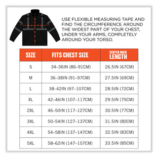GloWear 8377EV Non-Certified Hi-Vis Quilted Bomber Jacket, Black, 5X-Large, Ships in 1-3 Business Days