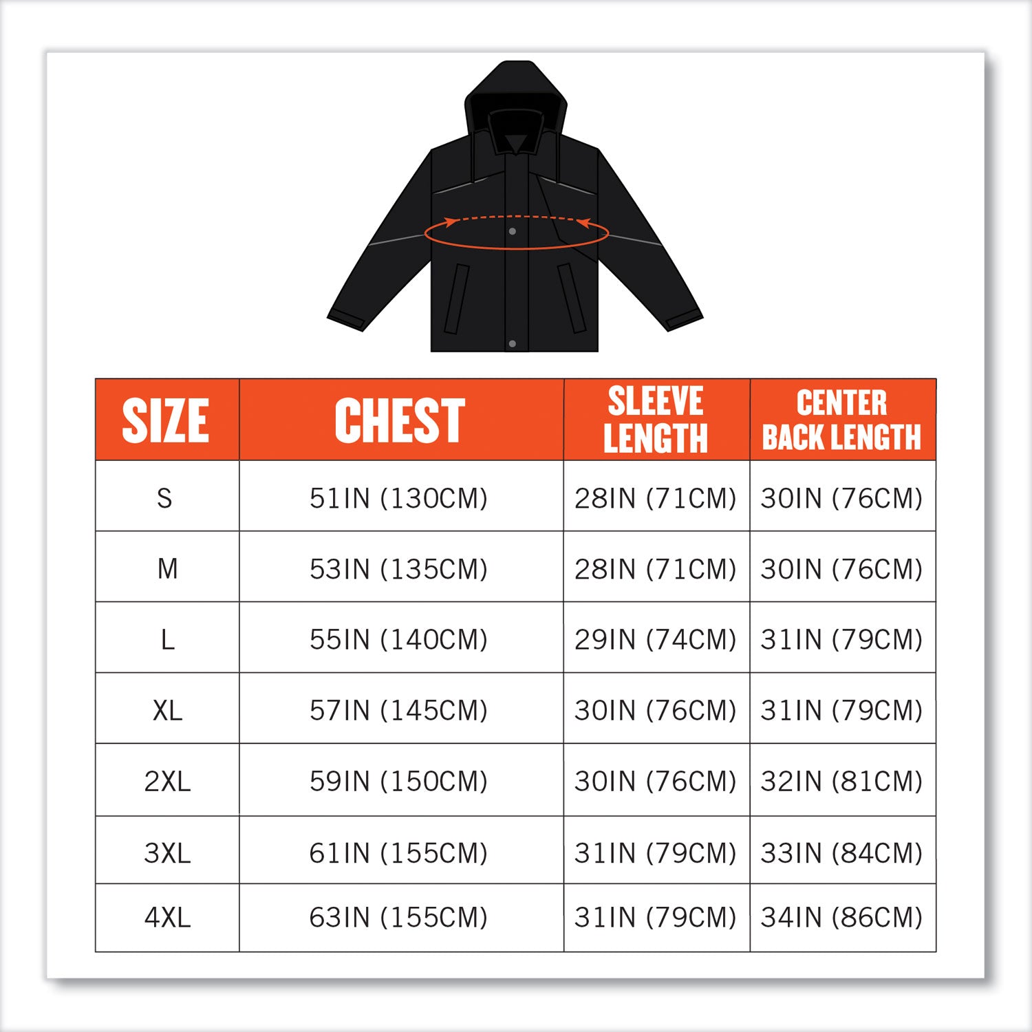 N-Ferno 6467 Winter Work Jacket with 300D Polyester Shell, Medium, Black, Ships in 1-3 Business Days
