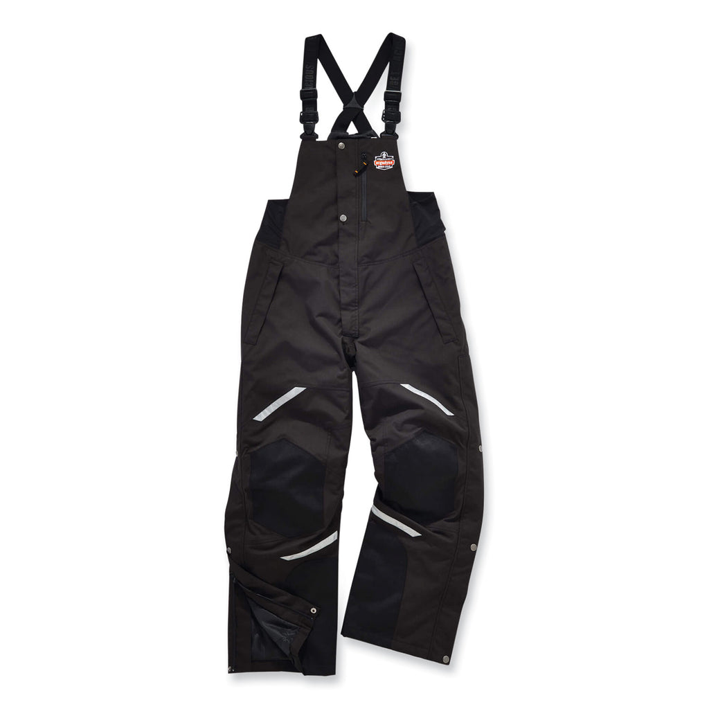 n-ferno-6471-thermal-bibs-with-500d-nylon-shell-2x-large-black-ships-in-1-3-business-days_ego41216 - 1