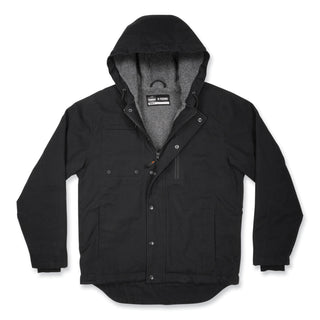 N-Ferno 6468 Duck Canvas Work Jacket, Small, Black, Ships in 1-3 Business Days