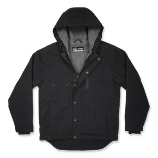 N-Ferno 6468 Duck Canvas Work Jacket, 4X-Large, Black, Ships in 1-3 Business Days