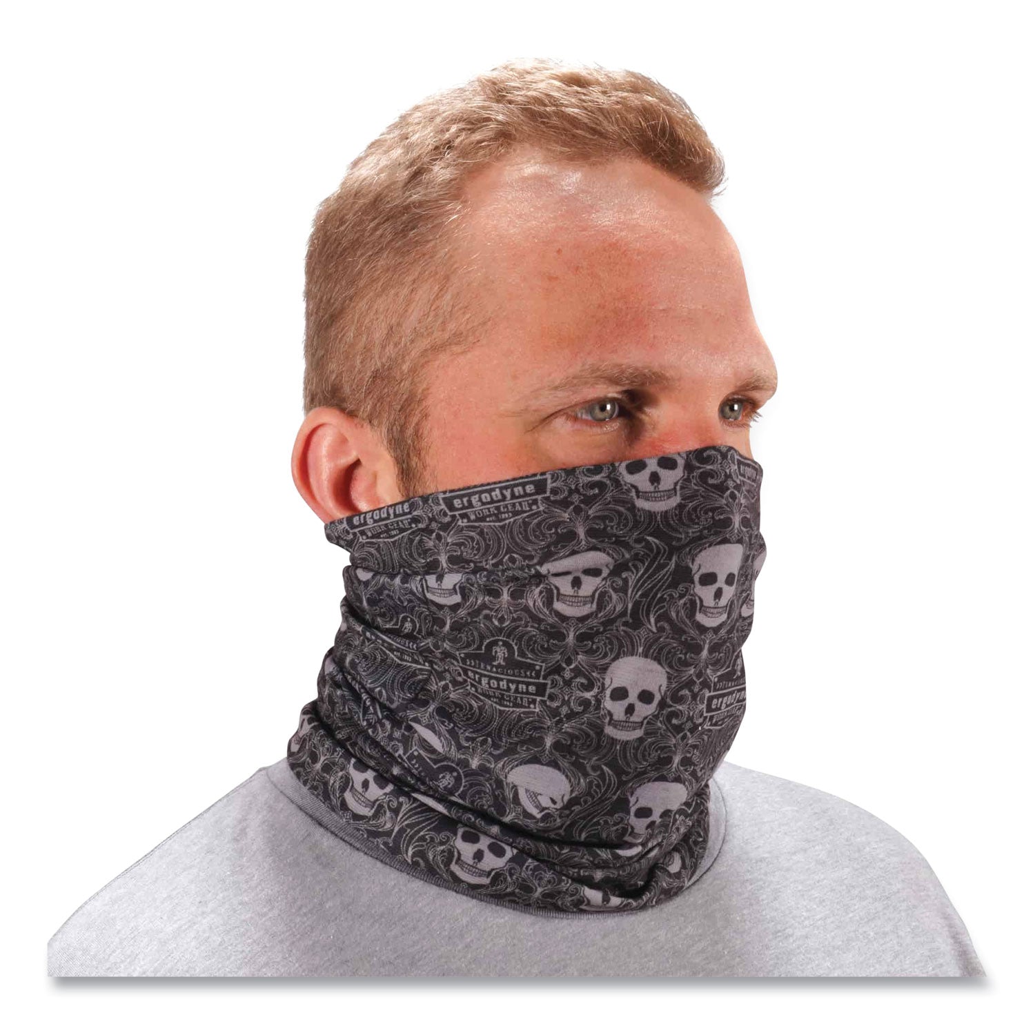 Chill-Its 6485 Multi-Band, Polyester, One Size Fits Most, Skulls, Ships in 1-3 Business Days