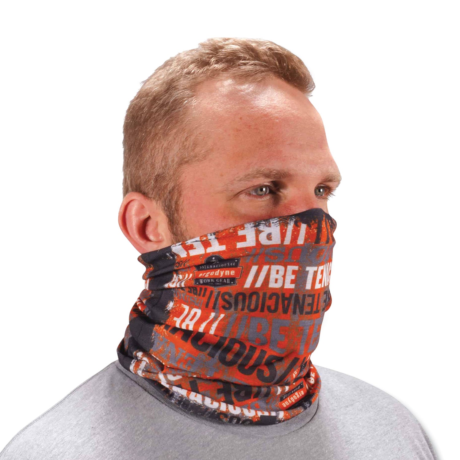 Chill-Its 6485 Multi-Band, Polyester, One Size Fits Most, Be Tenacious, Ships in 1-3 Business Days