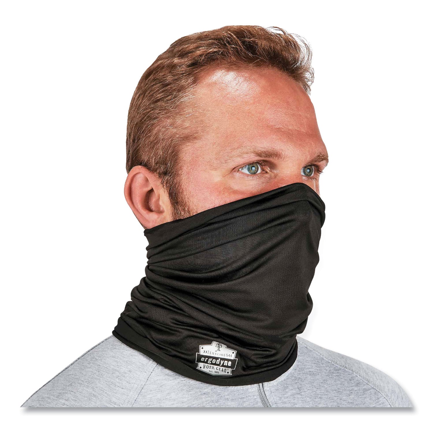 Chill-Its 6487 Cooling Performance Knit Multi-Band, Polyester/Spandex, One Size Fits Most, Black, Ships in 1-3 Business Days