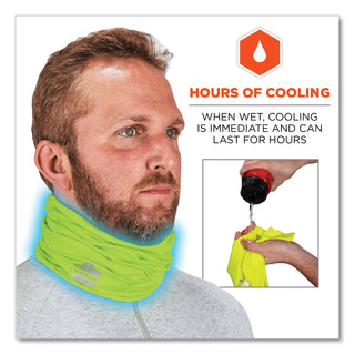 chill-its-6487-cooling-performance-knit-multi-band-polyester-spandex-one-size-hi-vis-lime-ships-in-1-3-business-days_ego42127 - 4