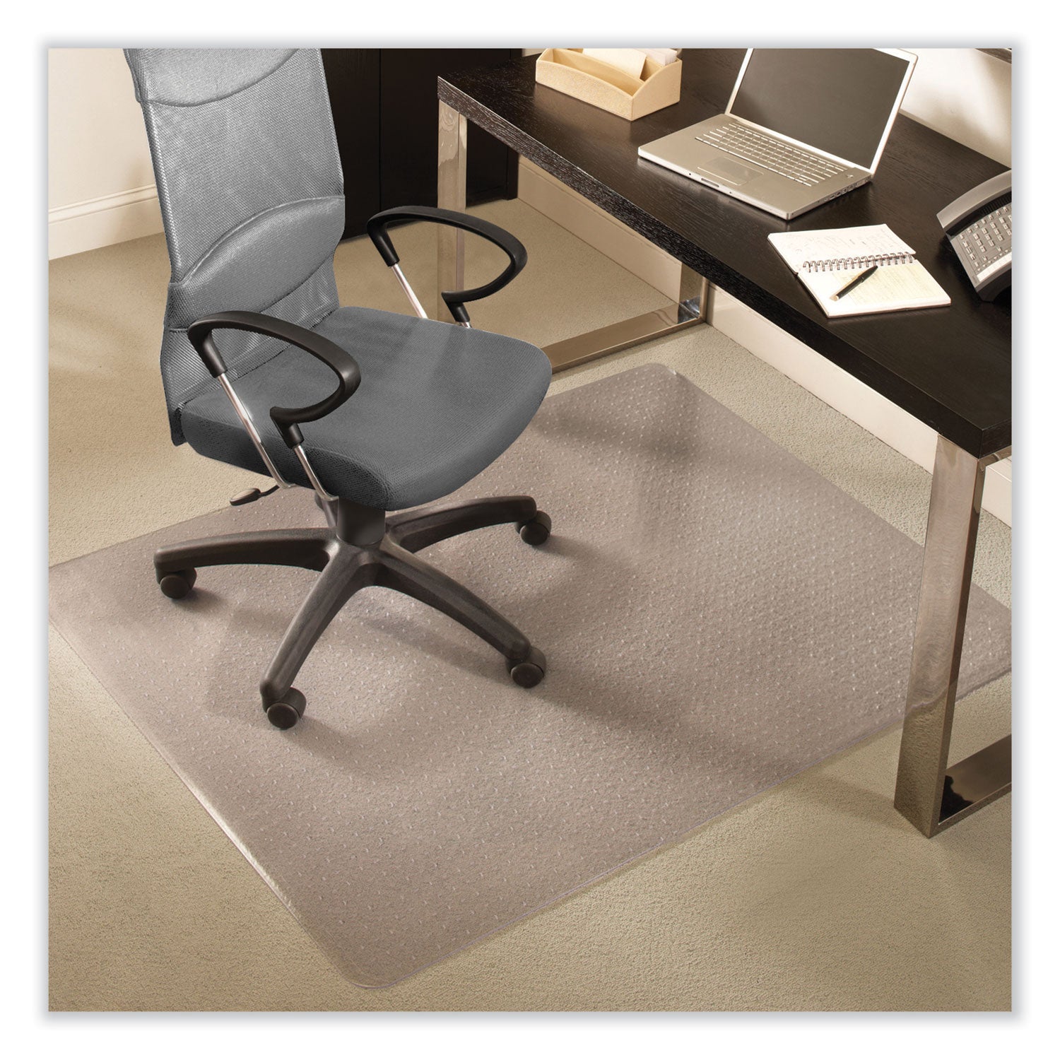 everlife-chair-mat-for-medium-pile-carpet-36-x-48-clear-ships-in-4-6-business-days_esr122081 - 2