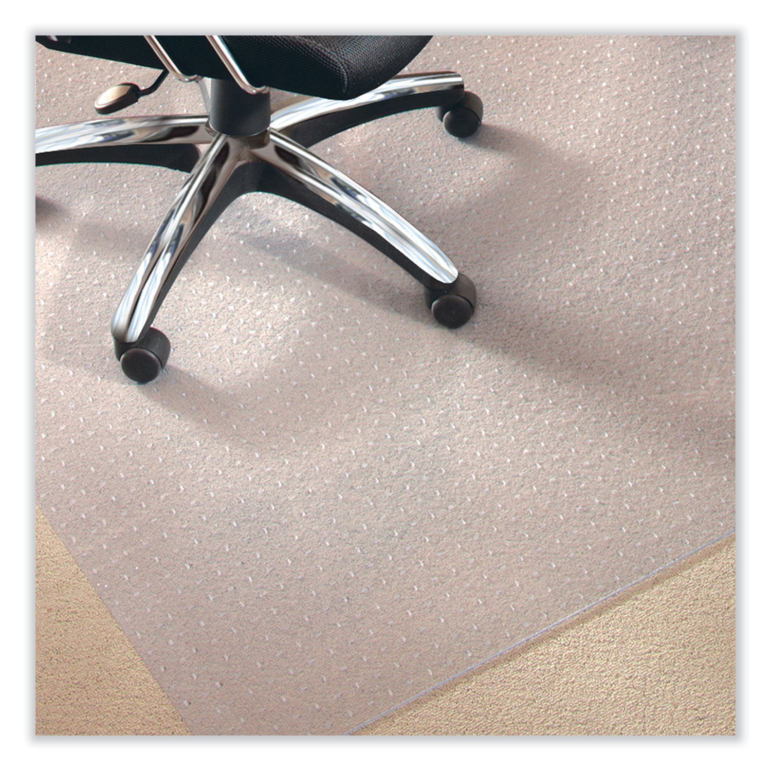 everlife-chair-mat-for-medium-pile-carpet-48-x-72-clear-ships-in-4-6-business-days_esr122486 - 2