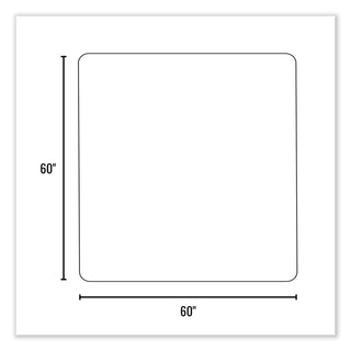 everlife-chair-mat-for-extra-high-pile-carpet-square-60-x-60-clear-ships-in-4-6-business-days_esr124681 - 4