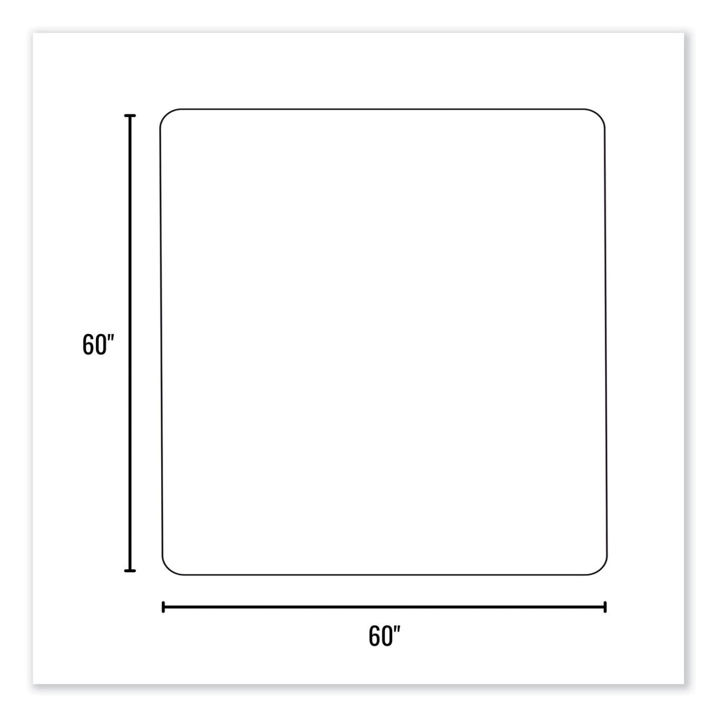 everlife-textured-chair-mat-for-hard-floors-square-60-x-60-clear-ships-in-4-6-business-days_esr132631 - 3