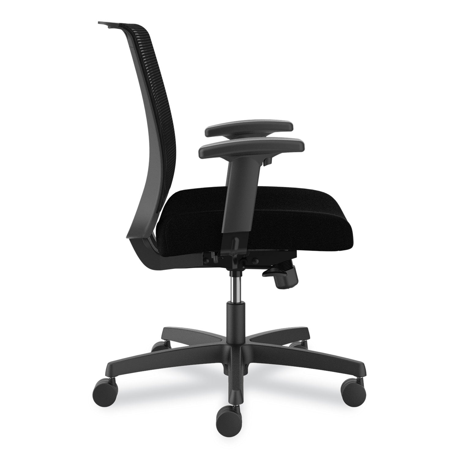 convergence-mid-back-task-chair-swivel-tilt-up-to-275lb-165-to-21-seat-ht-black-seat-back-frameships-in-7-10-bus-days_honcmy1acu10 - 2