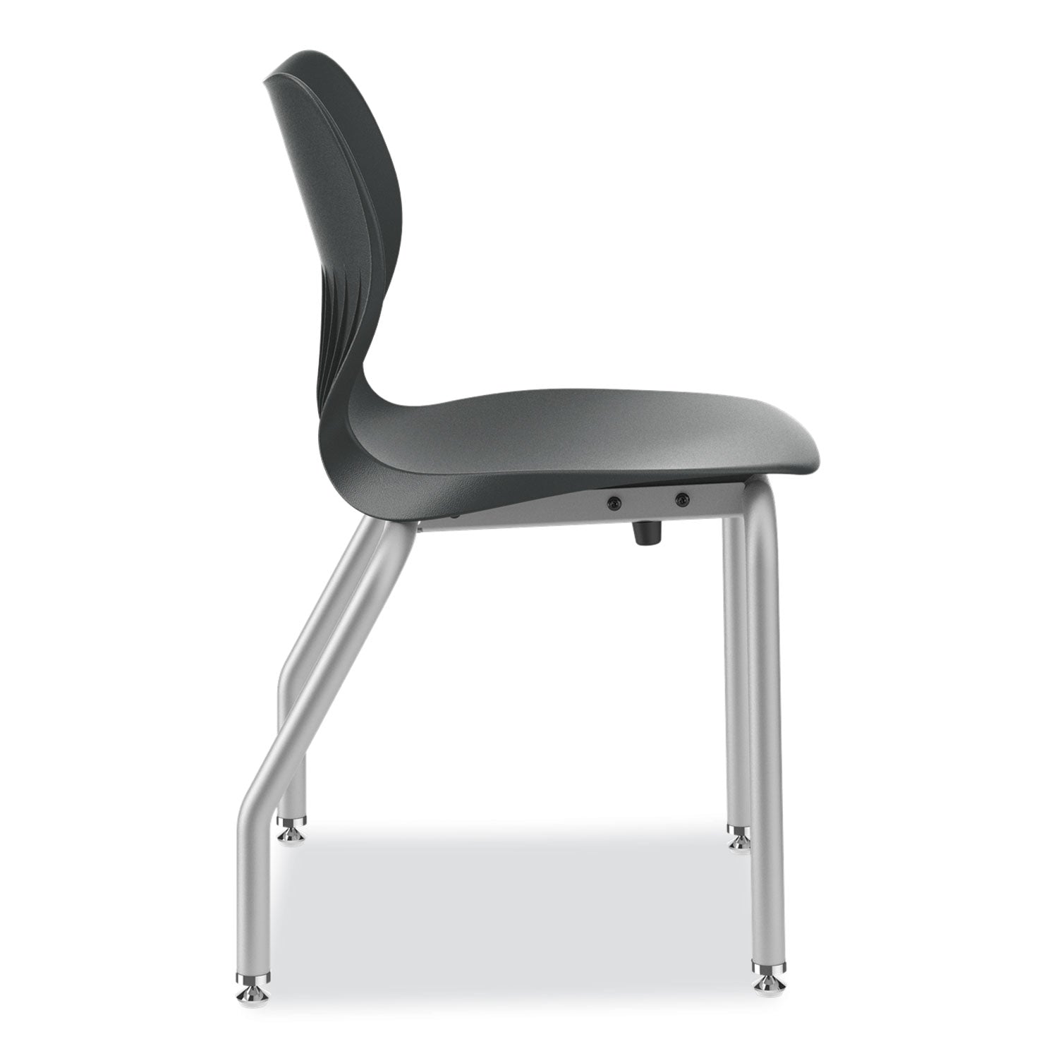 smartlink-four-leg-chair-supports-up-to-275-lb-18-seat-height-lava-seat-back-platinum-base-ships-in-7-10-business-days_honsl4l18elap - 2