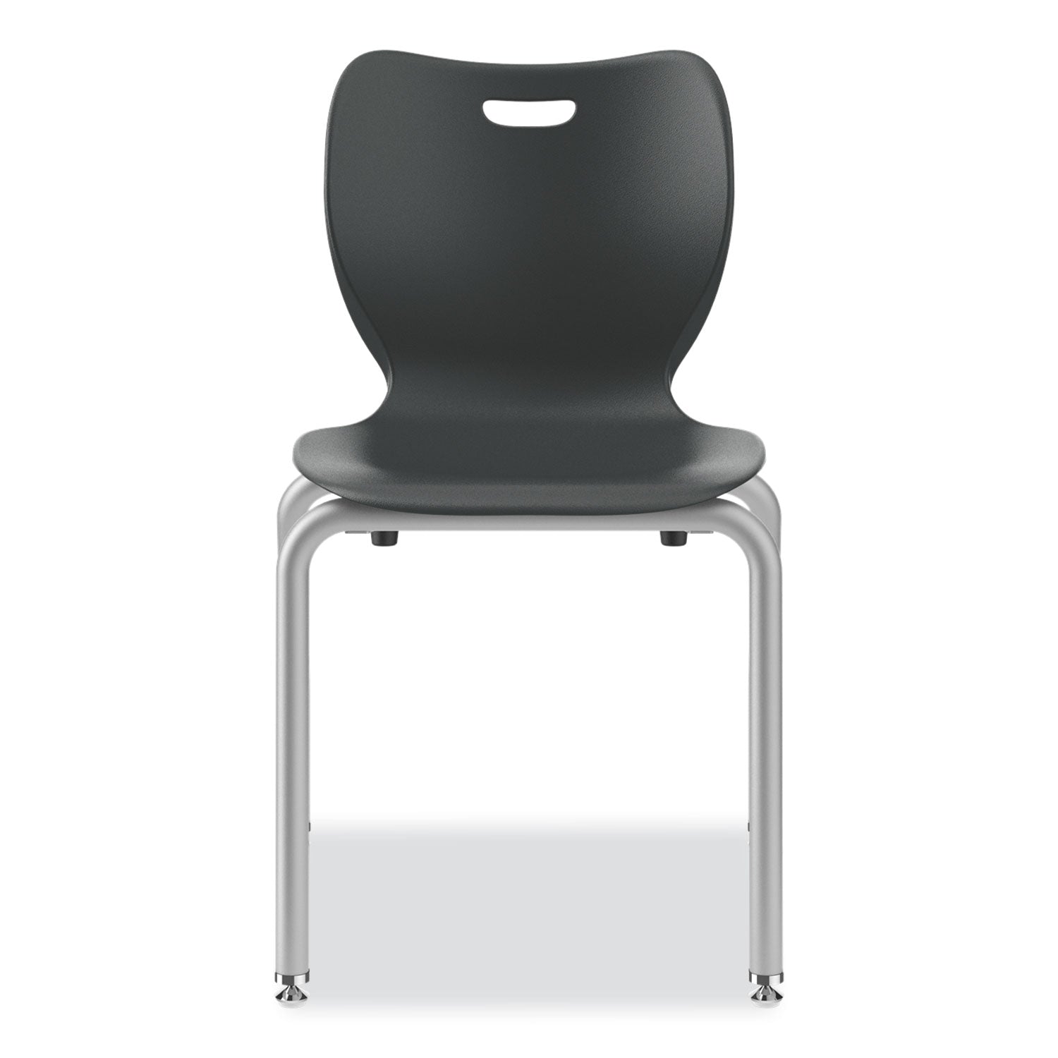 smartlink-four-leg-chair-supports-up-to-275-lb-18-seat-height-lava-seat-back-platinum-base-ships-in-7-10-business-days_honsl4l18elap - 4