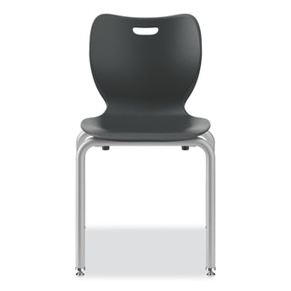 smartlink-four-leg-chair-supports-up-to-275-lb-18-seat-height-lava-seat-back-platinum-base-ships-in-7-10-business-days_honsl4l18elap - 4