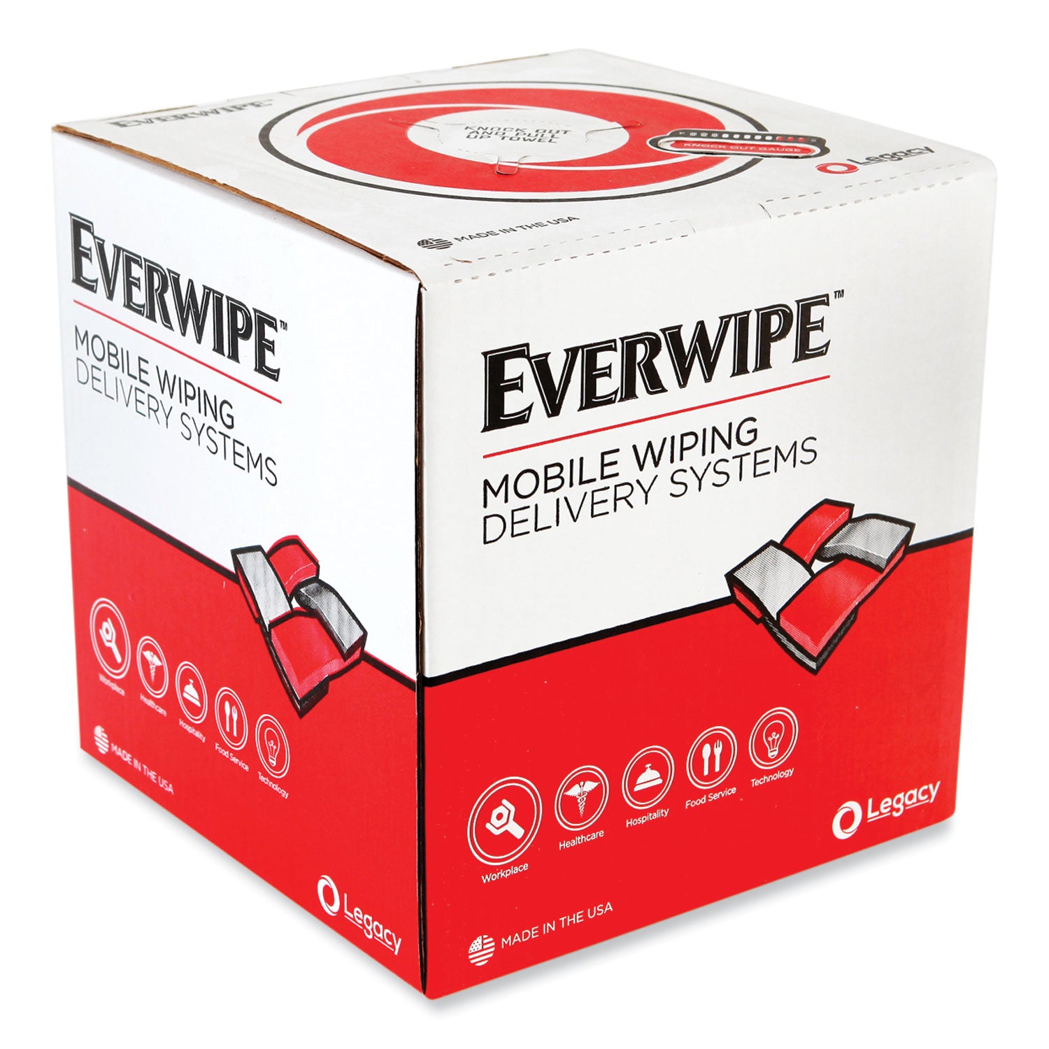 heavyweight-blue-wiper-1-ply-9-x-12-unscented-blue-200-roll-4-rolls-carton_ley40441 - 4