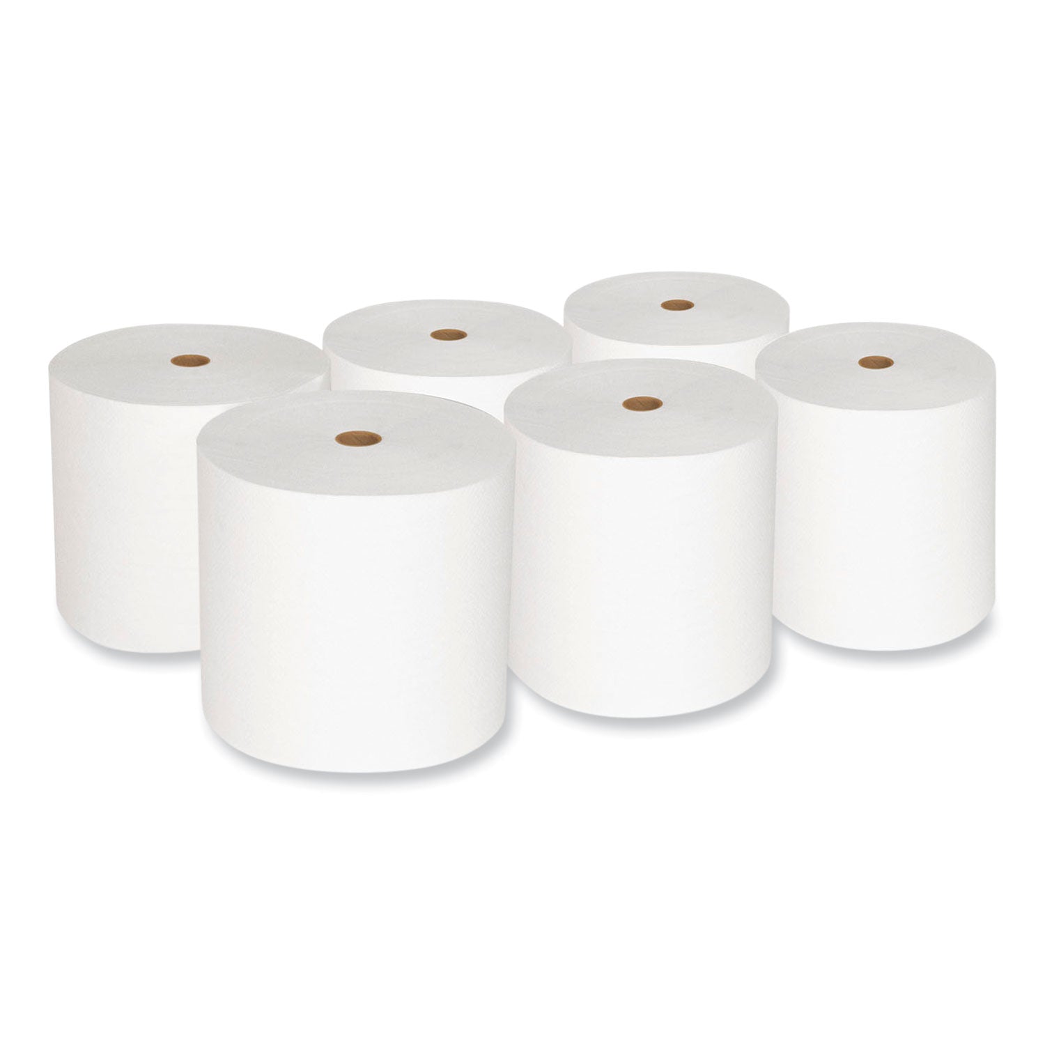 Valay Proprietary Roll Towels, 1-Ply, 7" x 800 ft, White, 6 Rolls/Carton