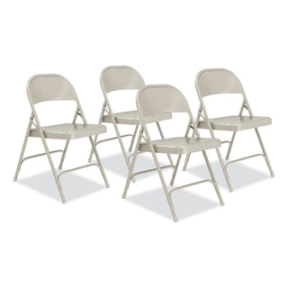 50-series-all-steel-folding-chair-supports-500-lb-1675-seat-height-gray-seat-back-base-4-carton-ships-in-1-3-bus-days_nps52 - 1