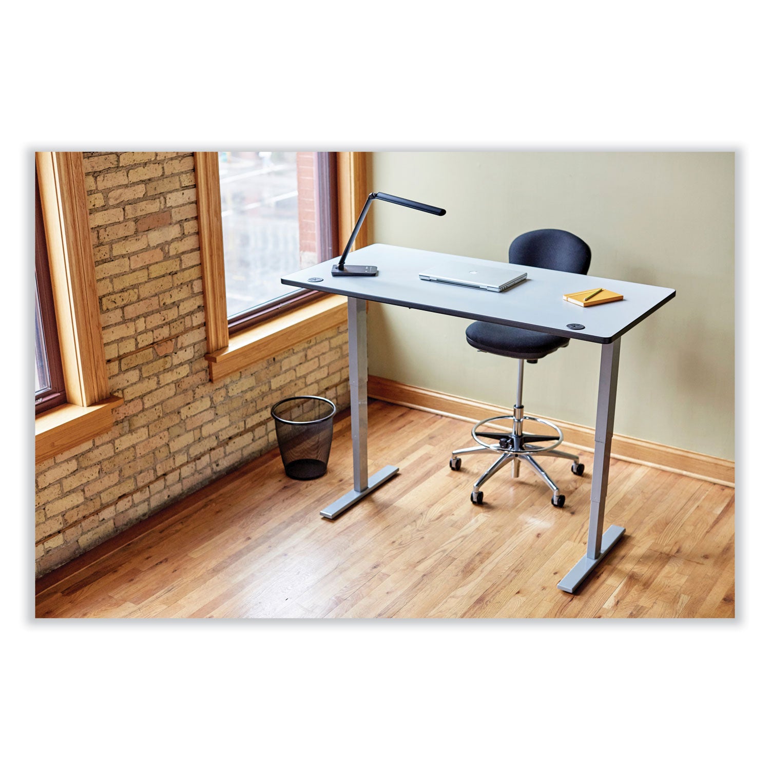Vamp Lighting, Multi-pivot Neck, 16.75" High, Black, Ships in 1-3 Business Days - 