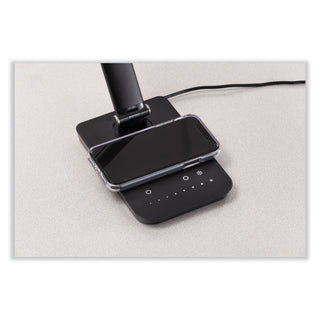 vamp-led-wireless-charging-lamp-multi-pivot-neck-1675-high-black-ships-in-1-3-business-days_saf1009bl - 2