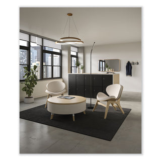 Resi LED Floor Lamp, Gooseneck, 60" Tall, Black, Ships in 1-3 Business Days
