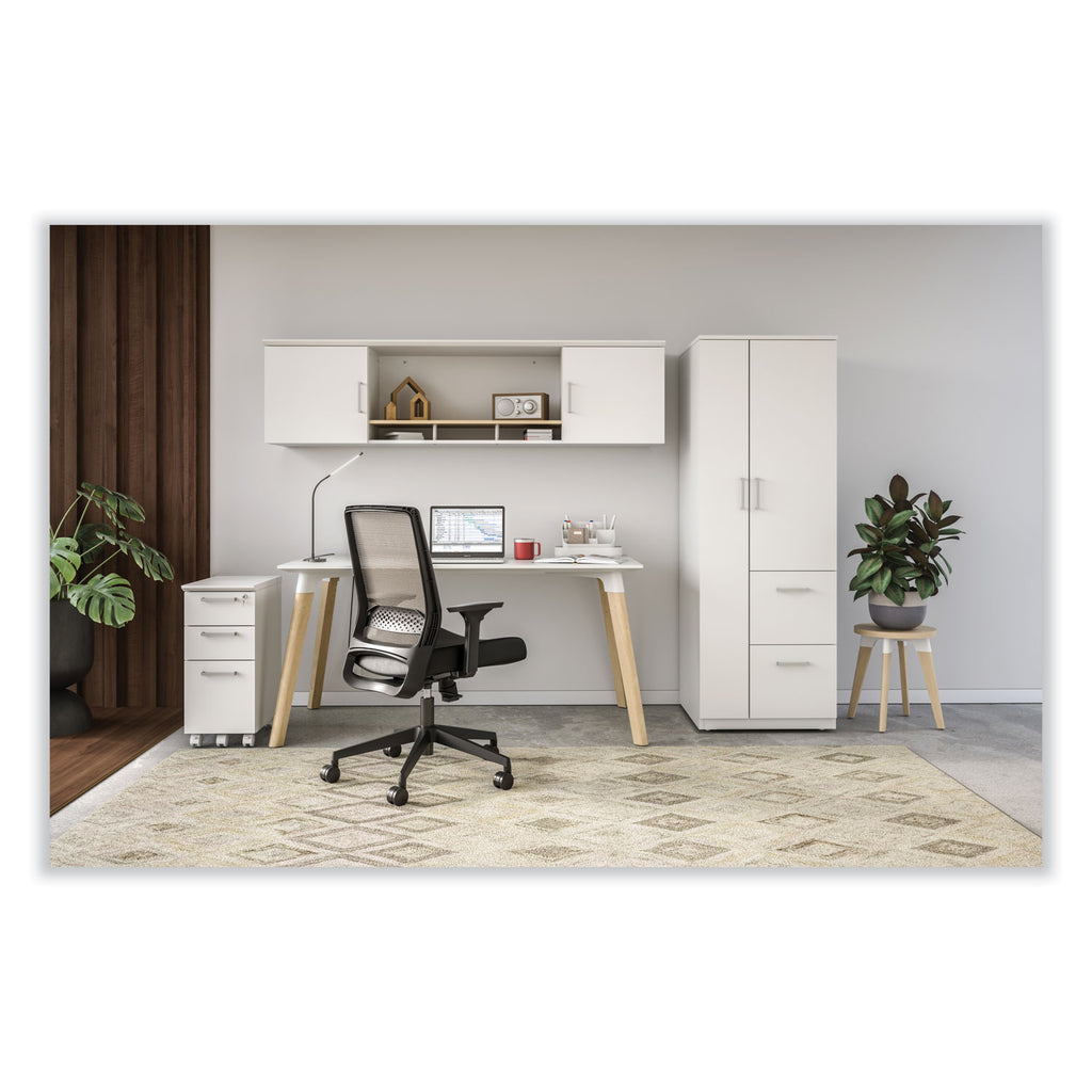 Resi LED Desk Lamp, Gooseneck, 18.5" High, White, Ships in 1-3 Business Days