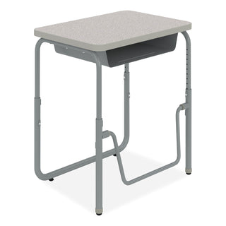 alphabetter-20-height-adjustable-student-desk-with-pendulum-bar-2775-x-1975-x-22-to-30-pebble-gray_saf1222gr - 1