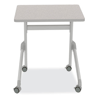 Learn Nesting Rectangle Desk, 28" x 22.25" x 29.5", Gray, Ships in 1-3 Business Days