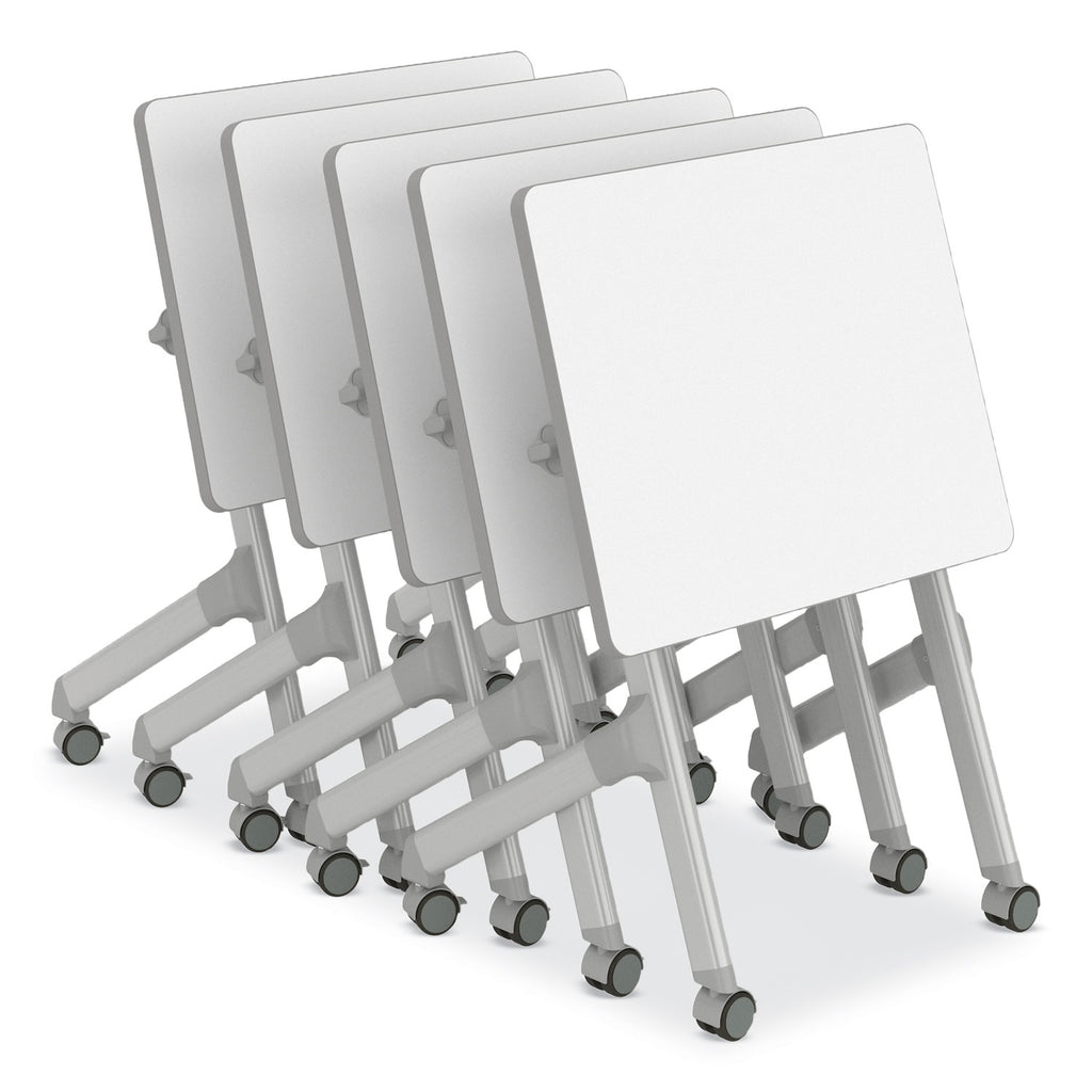 Learn Nesting Rectangle Desk, 28" x 22.25" x 29.5", Gray, Ships in 1-3 Business Days
