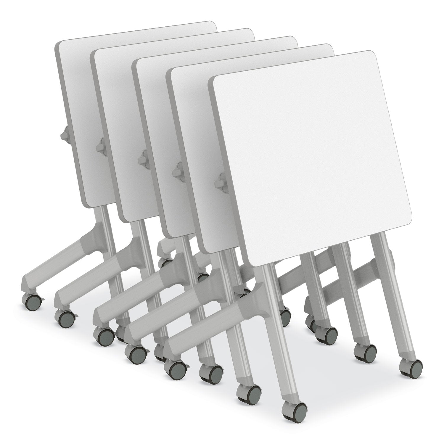 Learn Nesting Rectangle Desk, 28" x 22.25" x 29.5", Gray, Ships in 1-3 Business Days