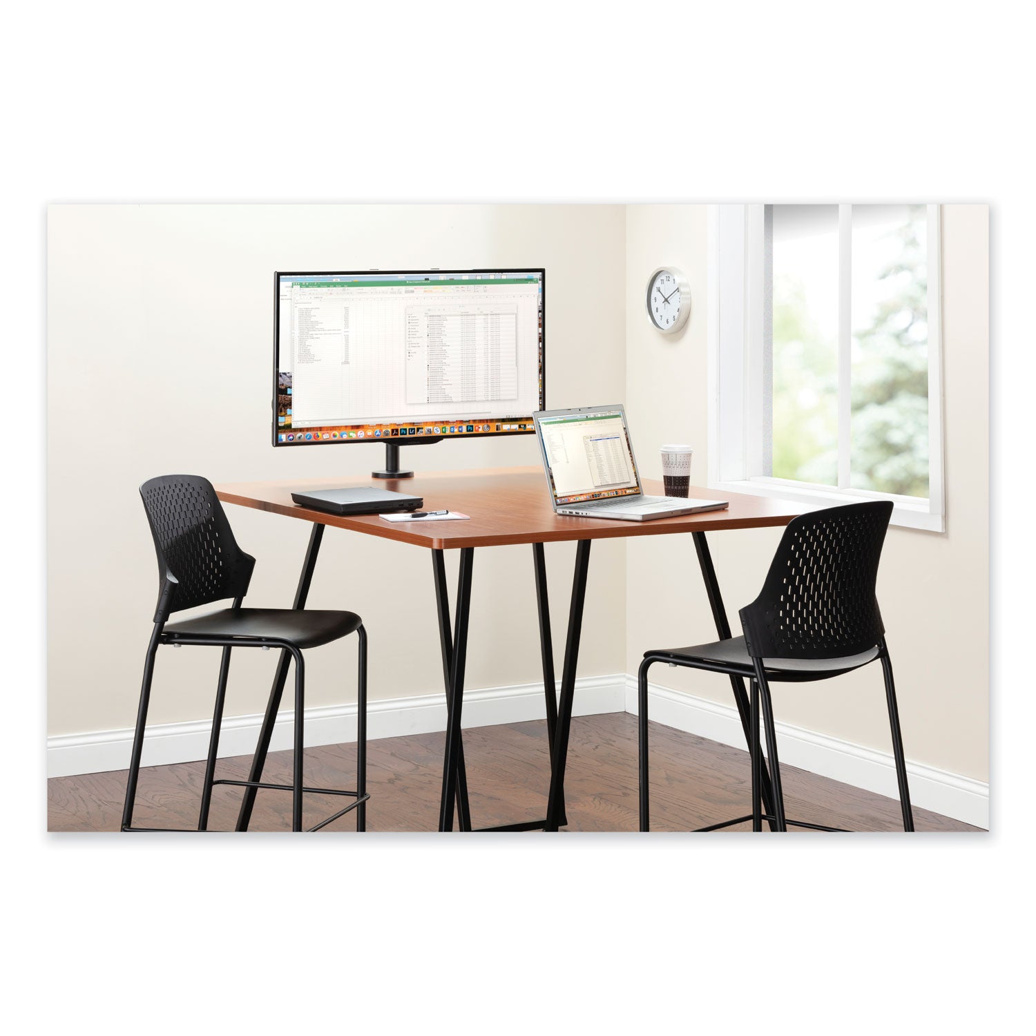 tabletop-tv-mount-2125-x-2475-x-2475-black-supports-50-lbs-ships-in-1-3-business-days_saf2144bl - 4