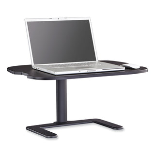 Stance Height-Adjustable Laptop Stand, 26.9 x 18 x 1.25 to 15.75, Black, Supports 15 lbs, Ships in 1-3 Business Days