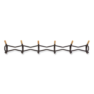 family-coat-wall-rack-6-hook-4275w-x-525d-x-725h-black-ships-in-1-3-business-days_saf4257bl - 2