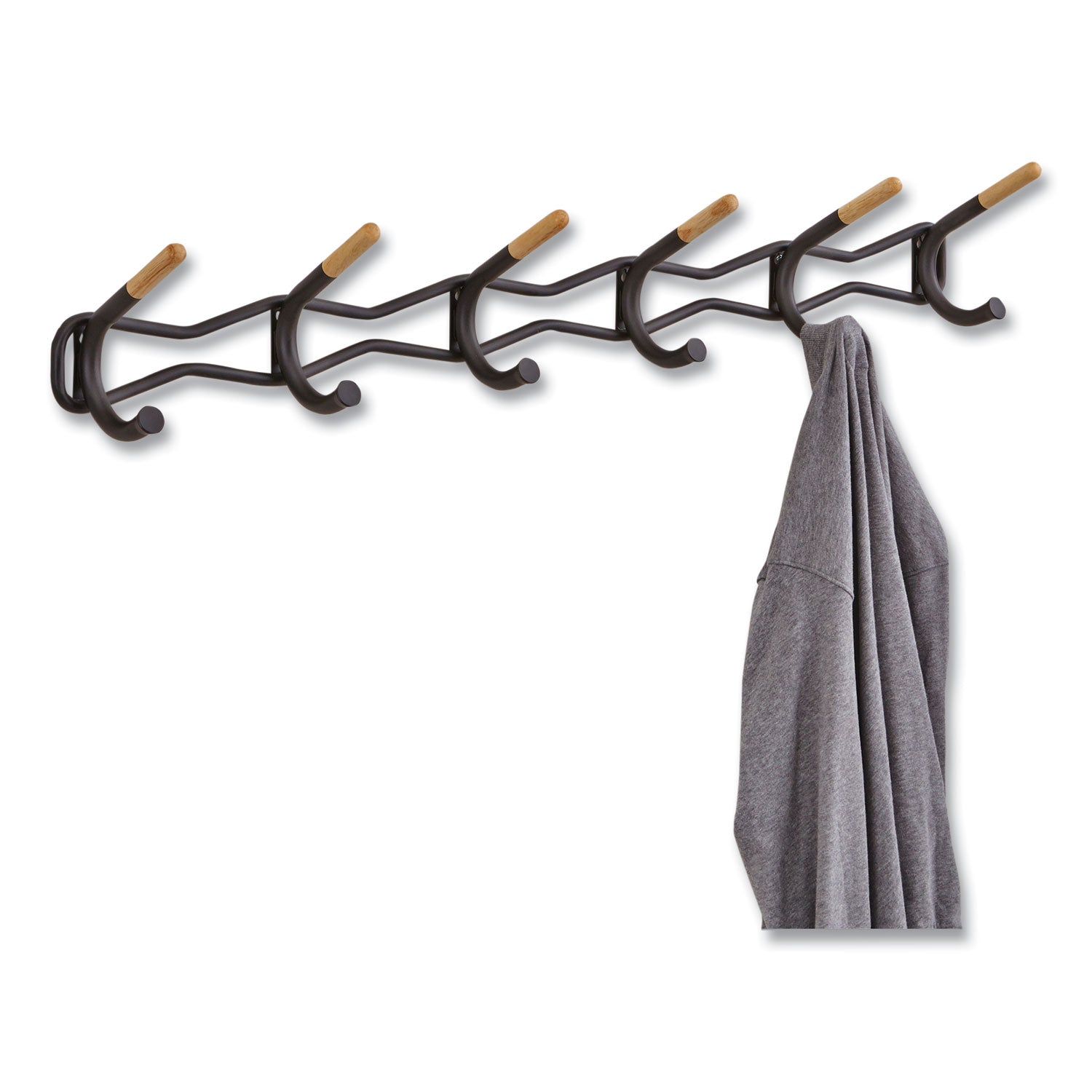 family-coat-wall-rack-6-hook-4275w-x-525d-x-725h-black-ships-in-1-3-business-days_saf4257bl - 5