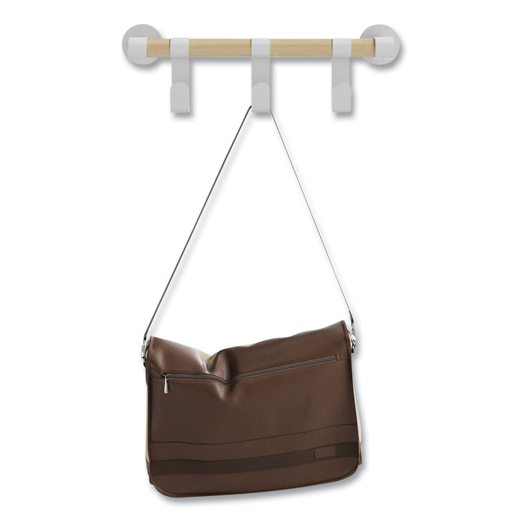 resi-coat-wall-rack-3-hook-1975w-x-425d-x-6h-white-ships-in-1-3-business-days_saf4263wh - 3