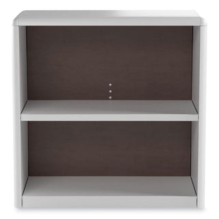 ValueMate Economy Bookcase, Two-Shelf, 31.75w x 13.5d x 28h, Gray, Ships in 1-3 Business Days