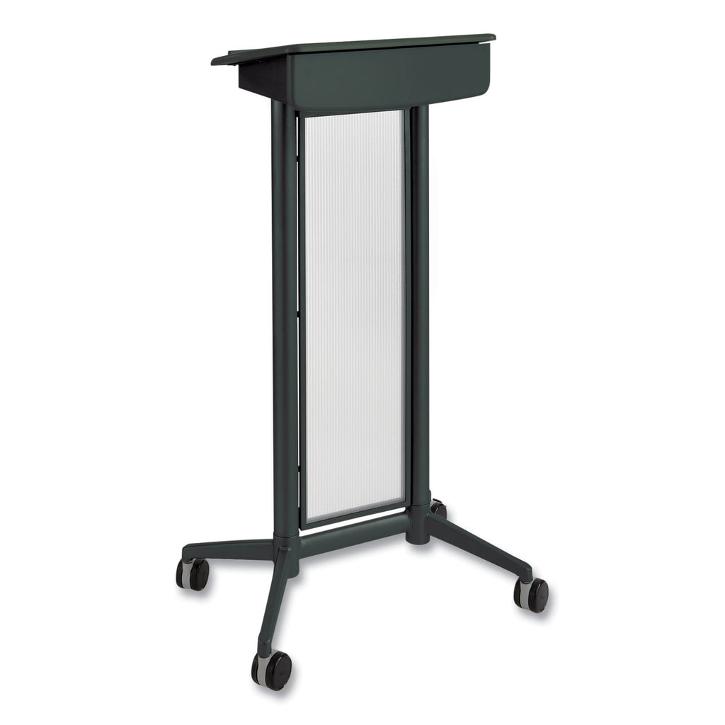 Impromptu Lectern, 26.5 x 18.75 x 46.5, Black, Ships in 1-3 Business Days
