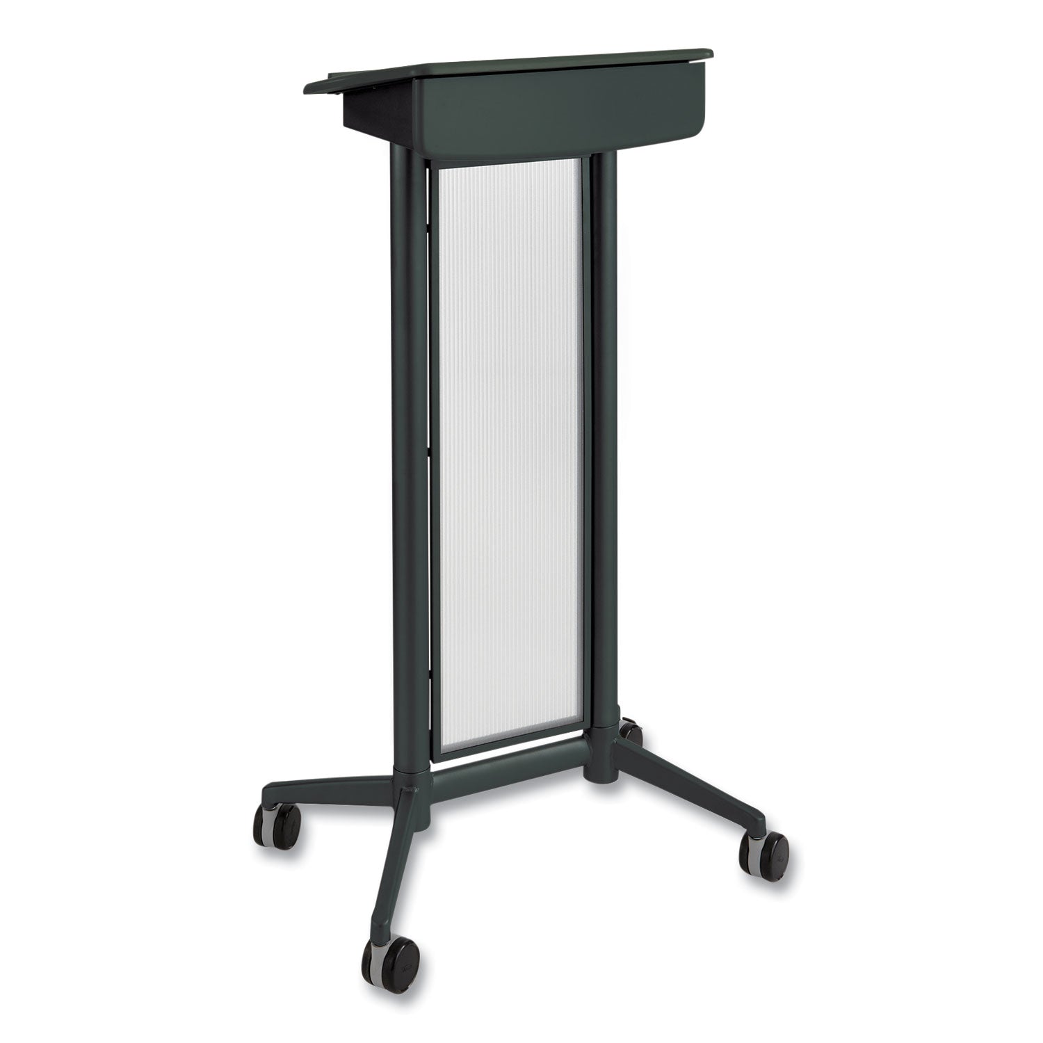 Impromptu Lectern, 26.5 x 18.75 x 46.5, Black, Ships in 1-3 Business Days